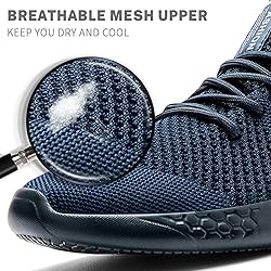 YOSFDC Men's Running Shoes Slip On Sneakers Walking