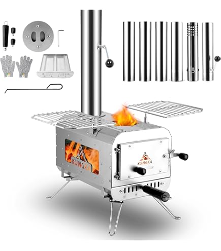 Winnerwell Nomad Small Tent Stove | Portable Tiny Wood | WhichOne - View #9