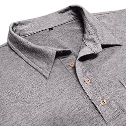 Men's Casual Polo Shirts Classic Short Sleeve