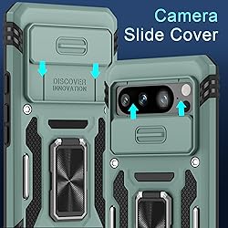DEERLAMN Case for Google Pixel 8 Pro with Slide