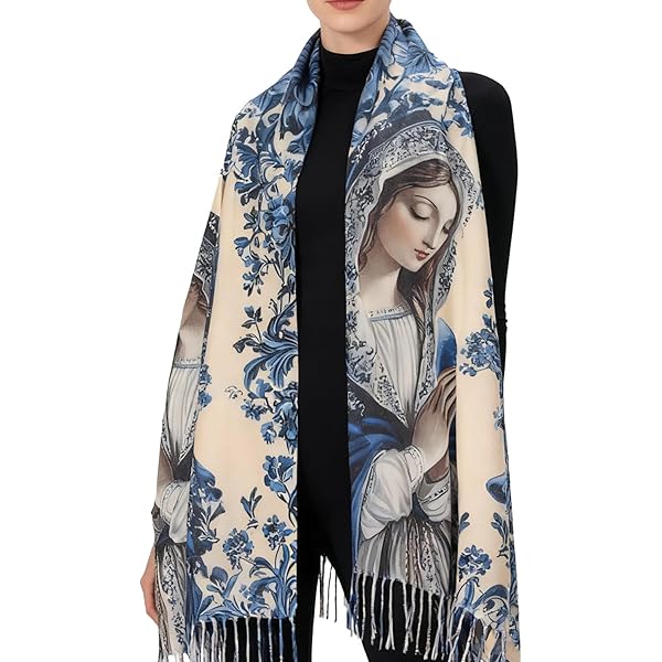 Amazon.com: Our Lady of Guadalupe Virgin Mary Alpaca Wool Poncho