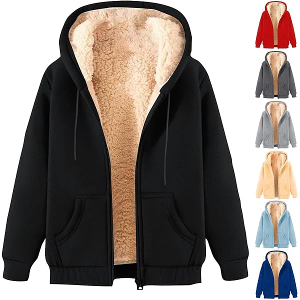 Women's Oversized Zip-Up Hoodie With Built-In Eye Mask - Y2K Trendy Fleece Sweatshirt