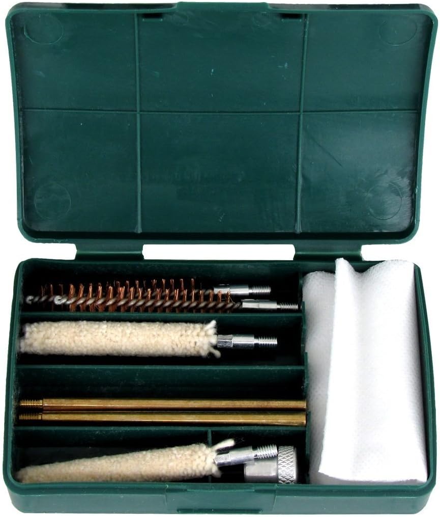 8 Piece .357 .38 9mm Pistol Hand Gun Cleaning Kit Amazon.co.uk DIY & Tools