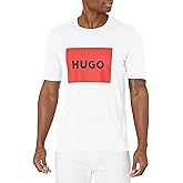 Hugo Mens Big Square Logo Short Sleeve T-Shirt