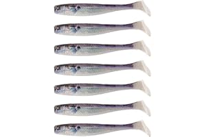 6th Sense – Divine Swimbait Series – Soft Paddle Tail Swimbait – Bass Fishing – 2.7"/3.2"/3.8"/4.4"/5.3" Sizes