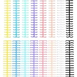16 PCS Comb Binding Spines, Plastic Spiral Binding