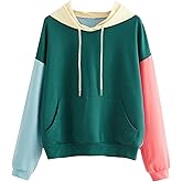 SweatyRocks Women's Casual Solid Long Sleeve Crew Neck Pullover Crop Tops Sweatshirts