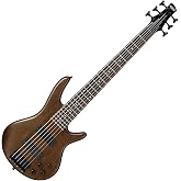 Ibanez GSR206BWNF - Walnut Flat | Low-end performance and versatile tone with 6 strings, mahogany body and dual humbucking pickups