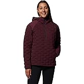 Mountain Hardwear Women's StretchDown Light Pullover, Cocoa Red, Small