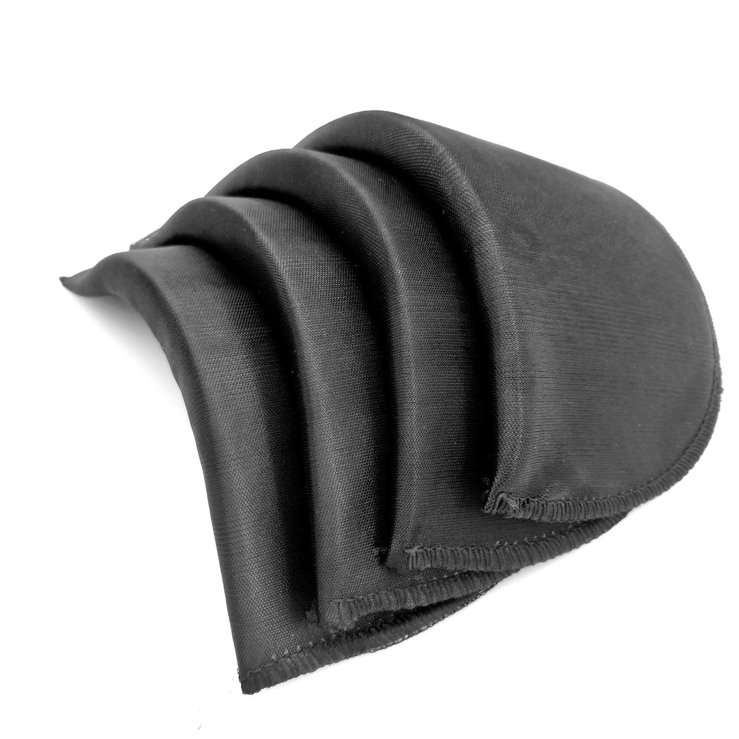 YEQIN (TM 2 Pair Soft Foam Padded Shoulder Pad for Blazer Clothes Sewing Accessories Craft DIY (Black)