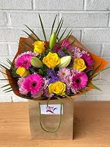 Morning Flowers Spring Symphony Fresh Flowers Bouquet Rose Lily Gerbera view 5