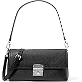Michael Kors womens Addie Medium Convertible Pouchette Crossbody Bag