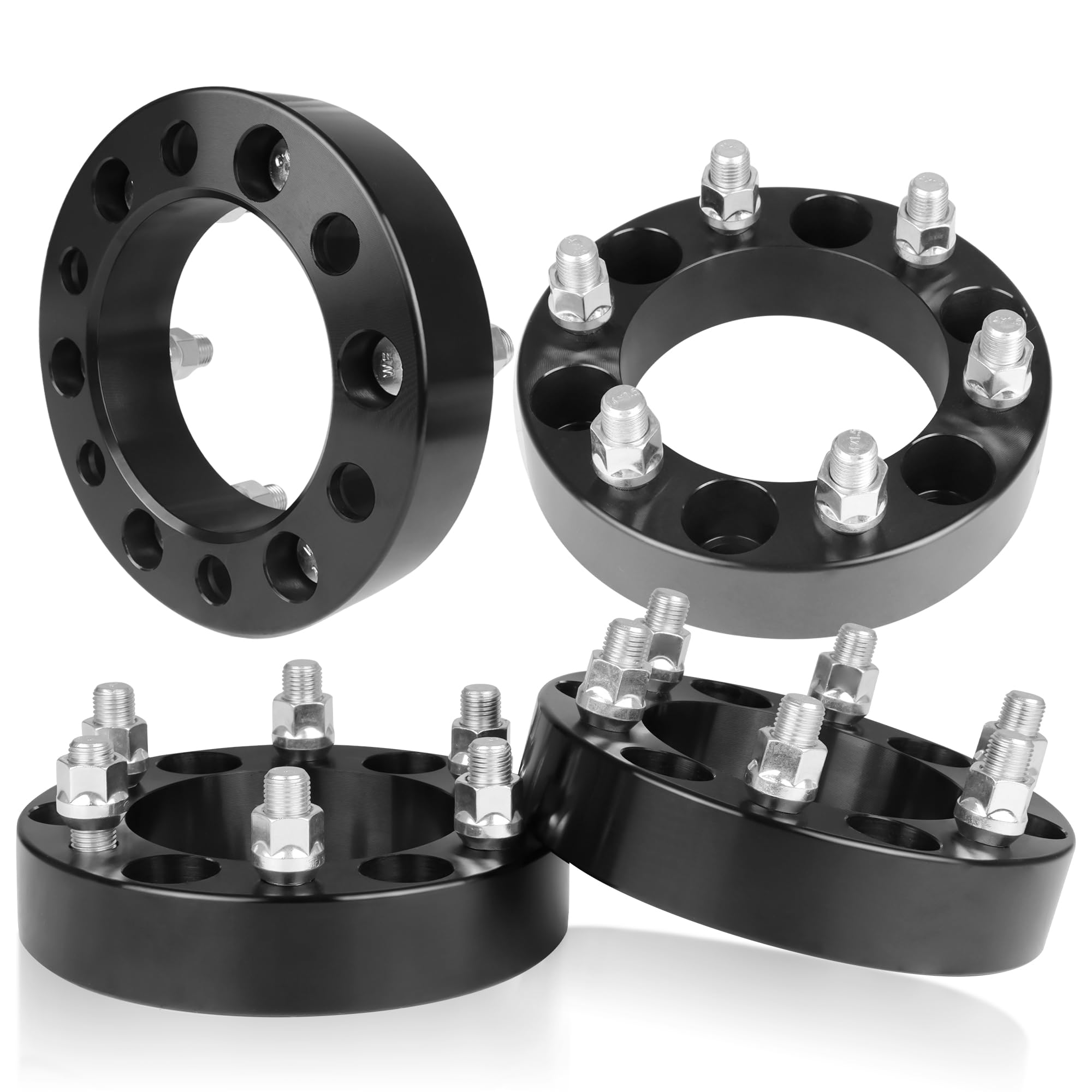 Photo 1 of *MINOR DAMAGE - USED*
UNITHUB 1.5 Inch 6x5.5 Wheel Spacers to 6x139.7mm Lugcentric Wheel Adapters Spacers with 6 Lug 108mm Hub Bore M14x1.5 Studs Compatible for Cadillac Escalade Silverado Sierra 1992-2024 (Set of 4)