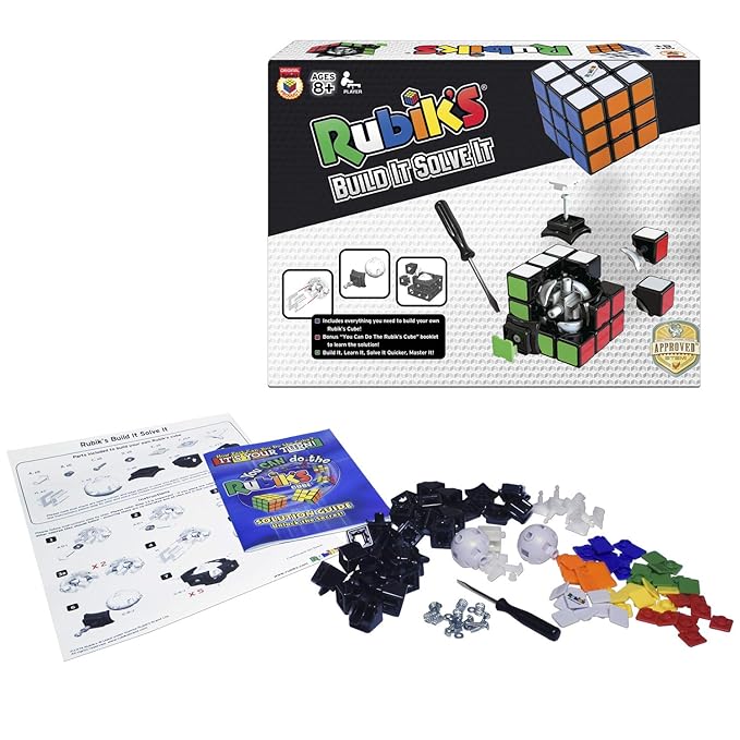 Winning Moves Rubik's Build It Solve It Building Kit