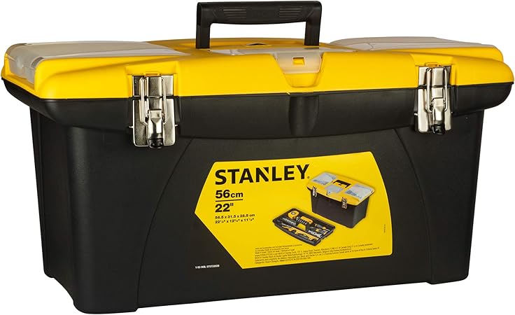 Stanley 1 92 908 Boite A Outils Avec Plateau Jumbo 56 Cm Amazon Fr Bricolage