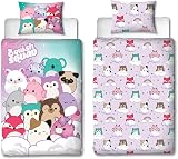 Character World Squishmallows Duvet Cover Single Reversible 2 Sided Set view 3