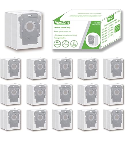 thumbnail image 2 of 2 Pack Reusable Zipper Dust Bags For IRobot Roomba I3 I4 I6 I7 I8 J7 S9 Series 2 of 4