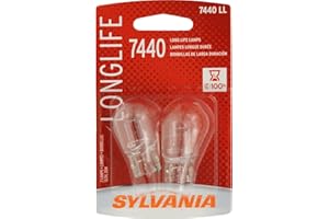 OSRAM SYLVANIA 7440 Long Life Miniature Bulb (Contains 2 Bulbs)