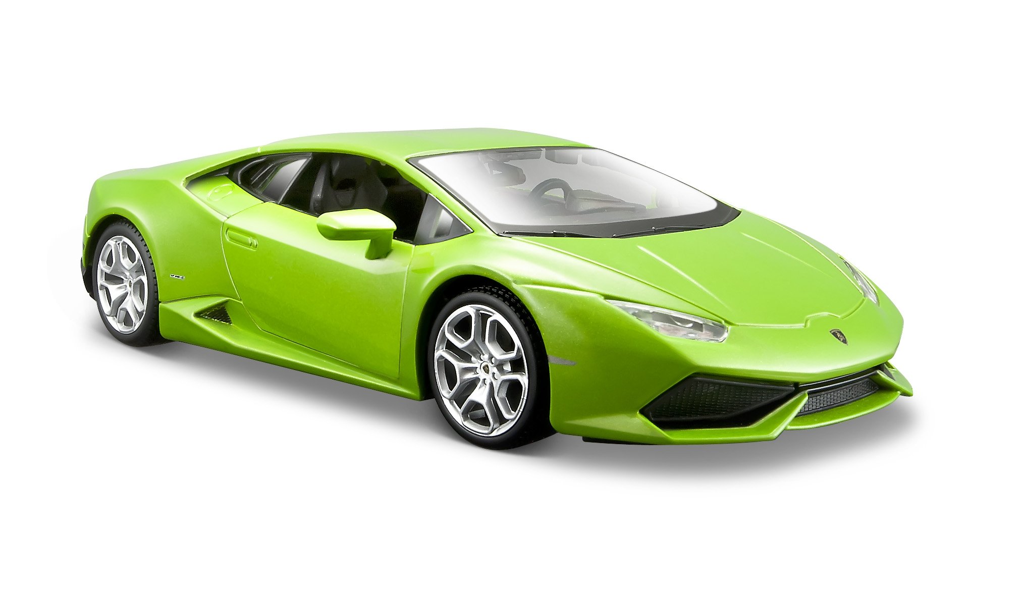 Tobar 1:24 Scale Lamborghini Huracan Model Car, 1 piece (Assorted colors), Green / Yellow