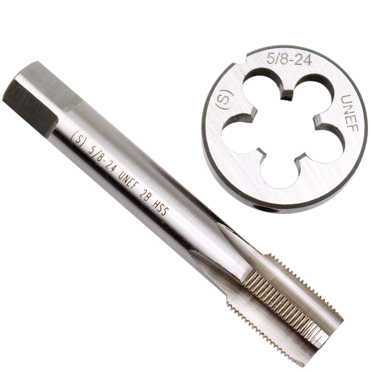 5/8" - 24 UNEF Right Hand Tap and Die Set