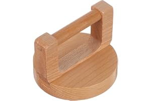Totority Hand Press for Paper with Handle and Smooth Bottom, Block Print Kit Accessory for Young Artists and