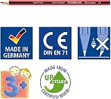 Staedtler Noris Colour 24 Pencils Tin Assorted Colours Hexagonal view 7