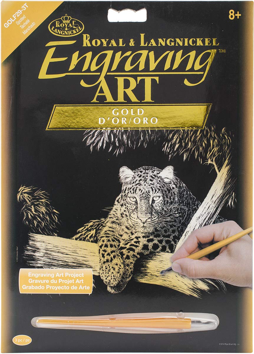 Royal Brush Gold Foil Engraving Art Kit 8
