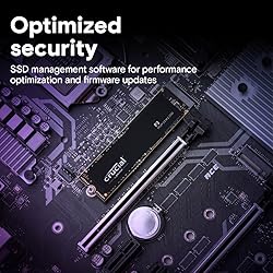 Crucial P3 500GB PCIe Gen3 3D NAND NVMe M.2 SSD, up