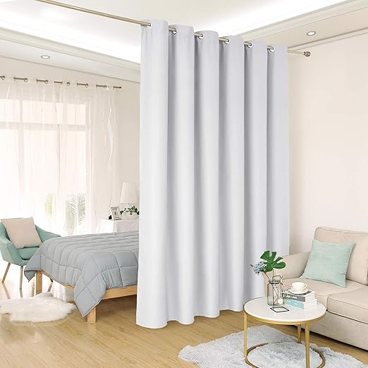 Amazon Com Deconovo Privacy Room Divider Curtain Grommet Thermal