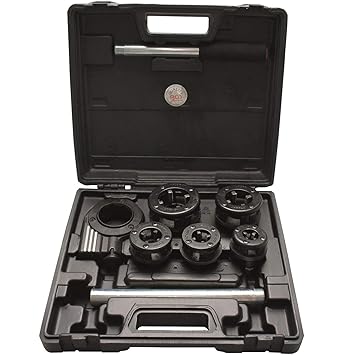 BGS 1892 Profi-Schneidkluppen-Satz, 3/8-1.1/4, 7-TLG