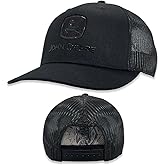 John Deere Baseball Cap Trucker Hat 13083333Bk Baseball Cap Trucker Hat Trademark Liquid Chrome Bk, Black