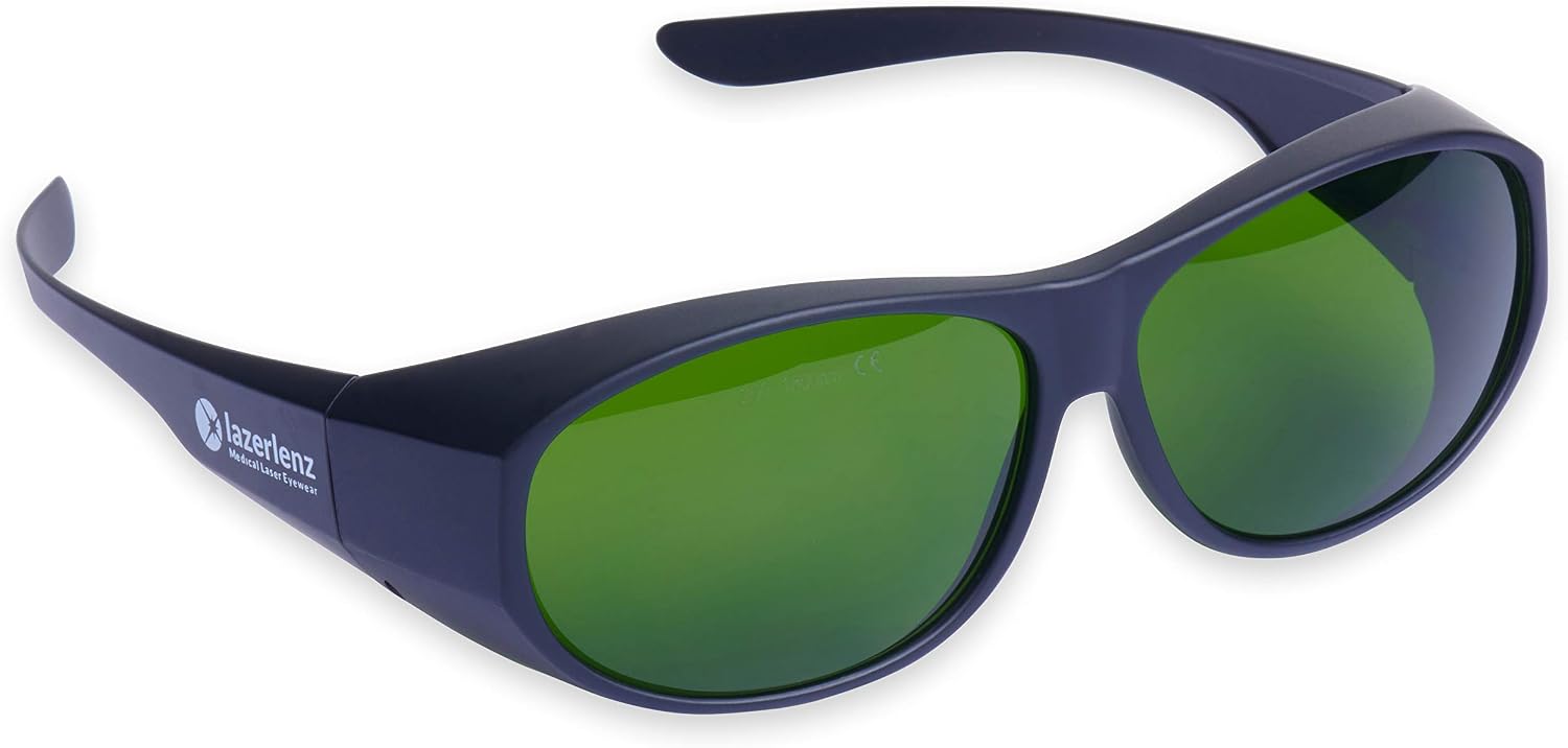 Gafas De Protección Para Depilación Láser Y Luz Pulsada (IPL) - Bloquean Luz UV Y Radiación, Diseño Ergonómico - Para Uso En Casa O Profesional
