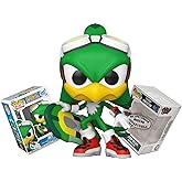 Funko Jet The Hawk with Board + ToyBop Protector: Sonic The Hedgehog Pop! Games Vinyl Figure (Bundled with Pro-Deluxe Pop Protector Collector Case Box Gift Set)