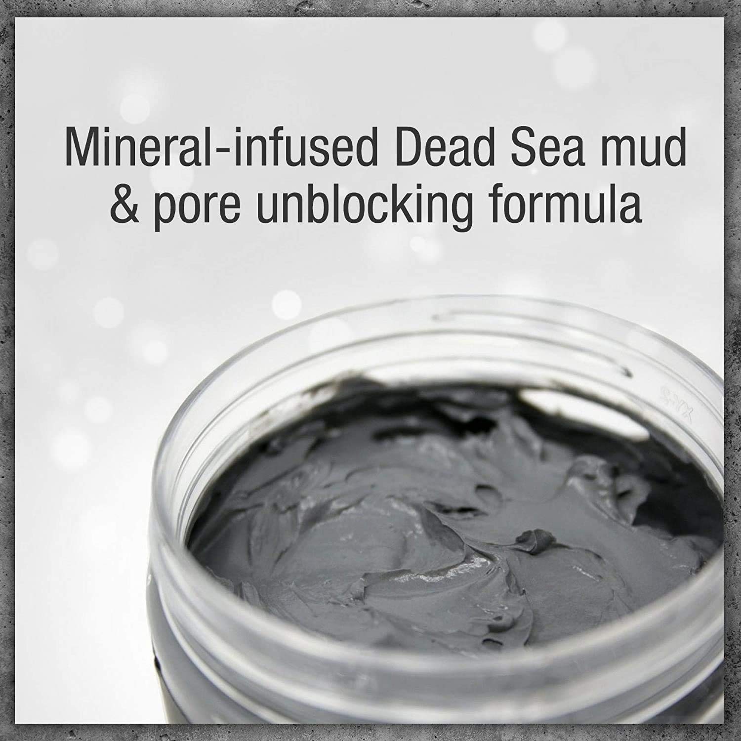 Pure Body Naturals Dead Sea Mud Mask for Face and Body, Purifying Face Mask for Acne, Blackheads, and Oily Skin, 8.8 Ounce : Beauty