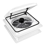 Starvent RV Roof Vent Fan 6-Speed-Reversible White