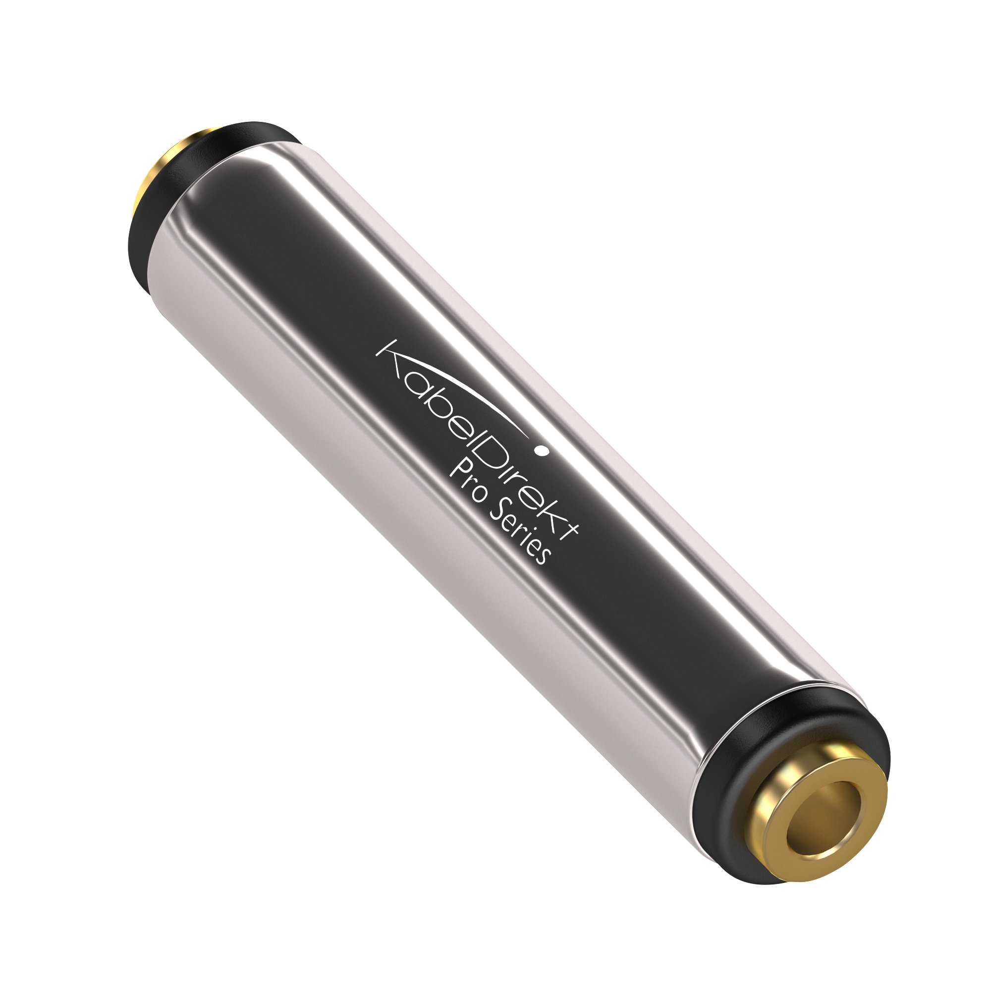 KabelDirekt – Stereo Audio Jack Adapter (3.5mm/Aux Adapter) PRO Series
