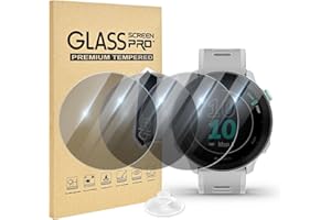 EasEasy 4 Pack Anti-peeping Compatible For Garmin Forerunner 55 Screen Protector Glass, Privacy 9H Tempered Protector For For