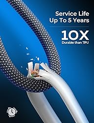 LISEN Type C Charging Cable, [5-Pack, 6.6FT] USB-C