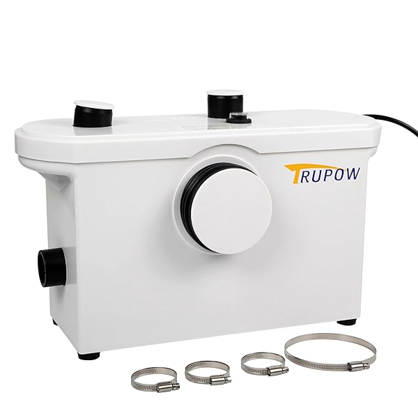 TRUPOW 600W 110V MACERATOR SEWERAGE PUMP WASTE WATER...