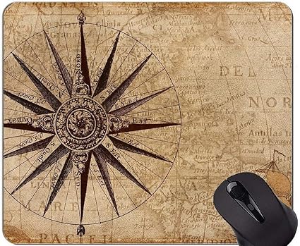 Amazon カスタマイズされたマウスパッドのマッピング コンパスフリーメーソンのコンパスマウスパッド Yanteng マウスパッド 通販