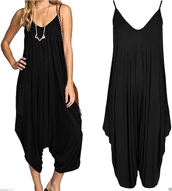 black harem jumpsuit uk