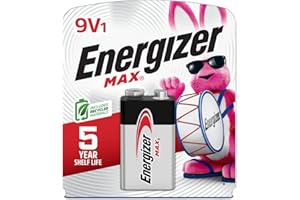 Energizer EN-522BP Max 9V Batteries - 1/Card