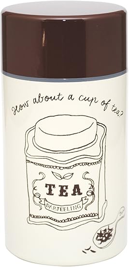 Amazon クラフトレシピ キャニスター Tea 大 ティー 粉末 保存容器 Amazon クラフトレシピ キャニスター Tea 大 ティー 粉末 保存容器