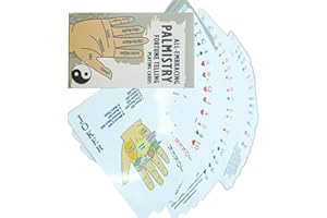 Palmistry Fortunes Telling Playing Card Fun Spiritual Guidance Tool for Funny Fortunes Telling Game Fun