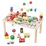 Activity Table for 1+ Year Old, Montessori Wooden