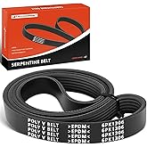 A-Premium Engine Serpentine Drive Belt Compatible with Mazda 3 2004-2013, 3 Sport 2009-2013, 2.0L, Replace 1172030R11