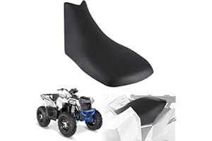 Kistrba Seat Cover Replacement Compatible with 2009-2016 Polaris Sportsman 550 850 XP, Heavy Duty Leather Seat Cover Replacem