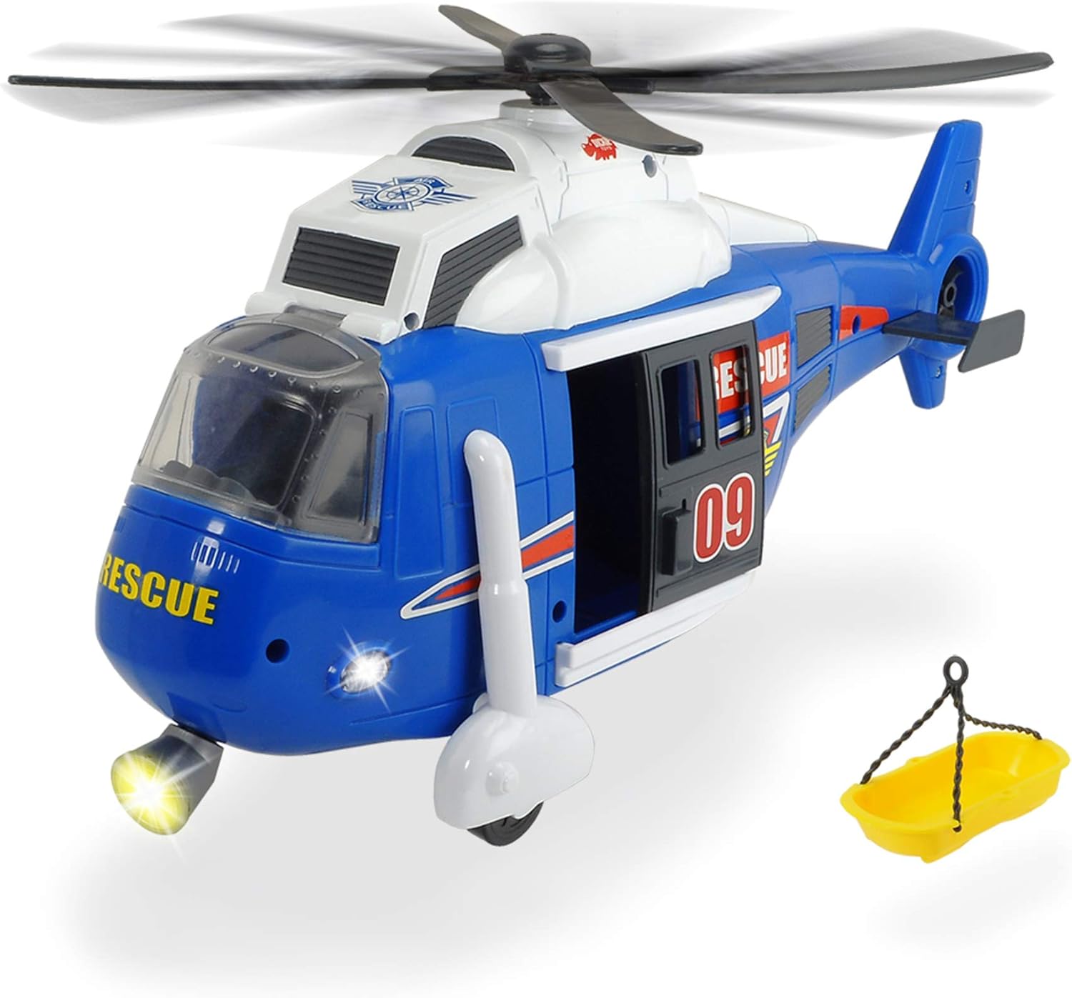 dickie toys helicopter with lights and sound