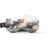 GOGGLESOC Pro Microfiber Goggle Lens Cover | Made from Recycled Plastic Bottles, Silicone Backed Grip, Lens Cloth, Lens Protection, Universal Fit, Ski, Snowboard