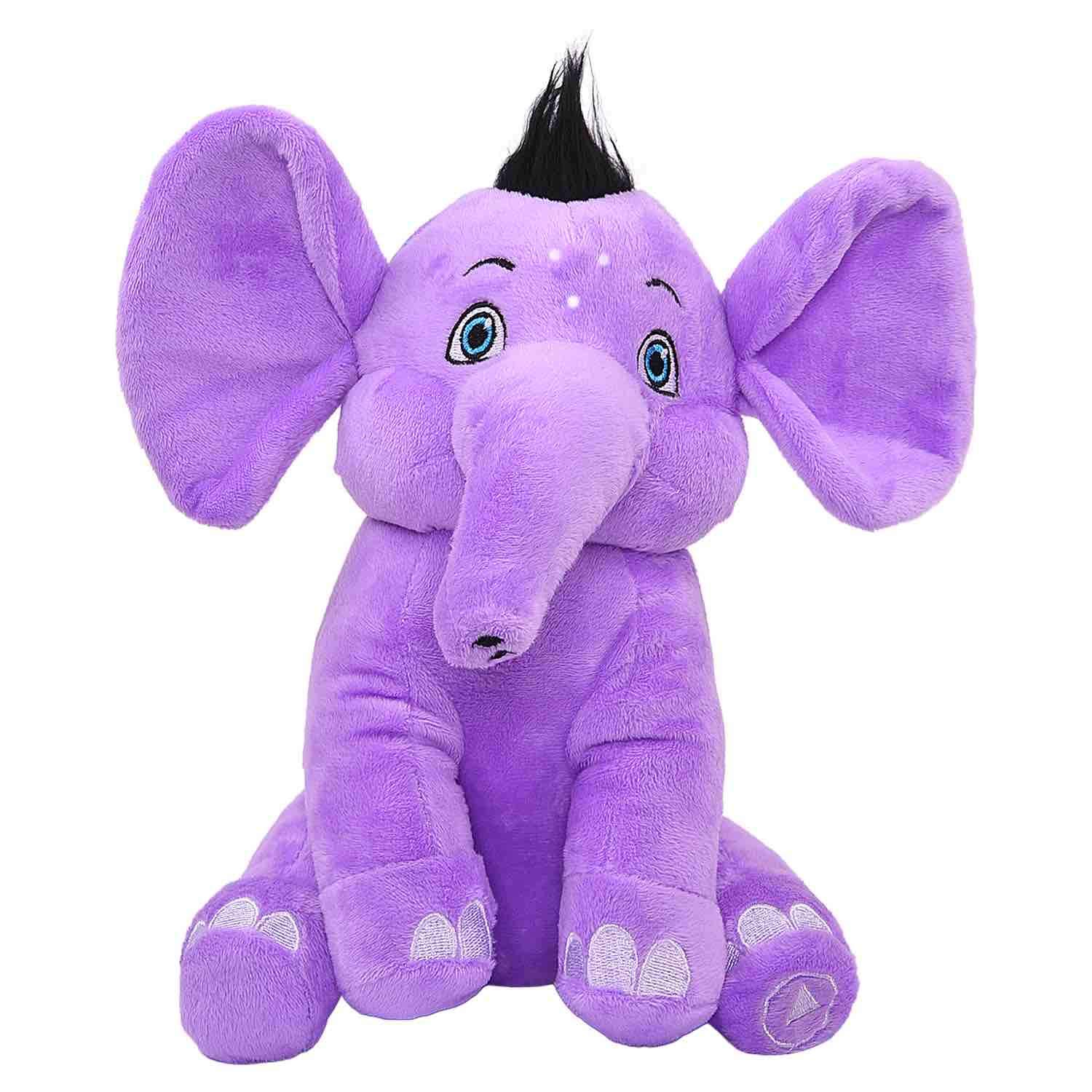Buy APPU Elephant Plush Toy Soft Music Toy with Nursery Rhymes 30